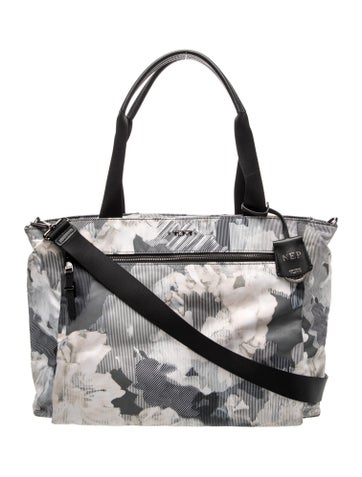 Pre-owned Tumi Nylon Messenger Bag In Gray