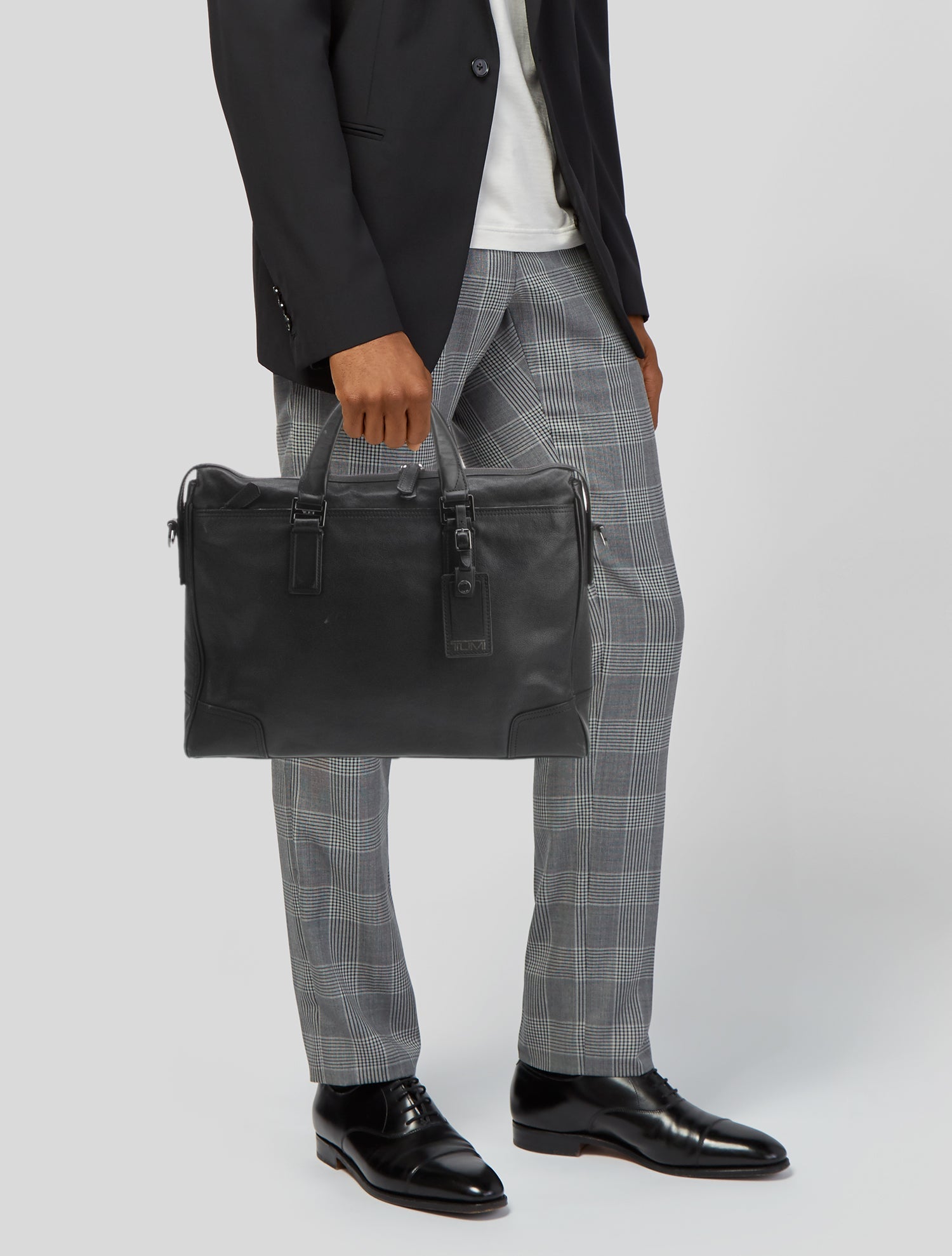Tumi Leather Briefcase