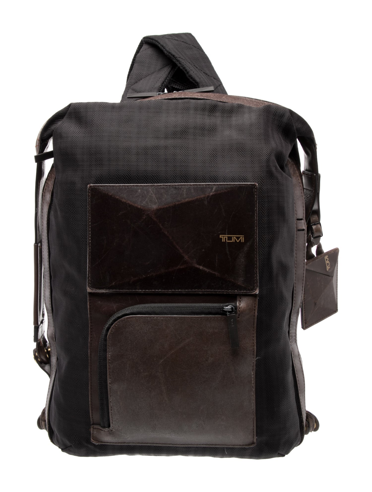 Tumi Leather Backpack