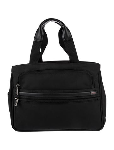 Pre-owned Tumi Briefcase In Black