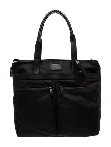 Pre-owned Tumi Nylon Briefcase In Black