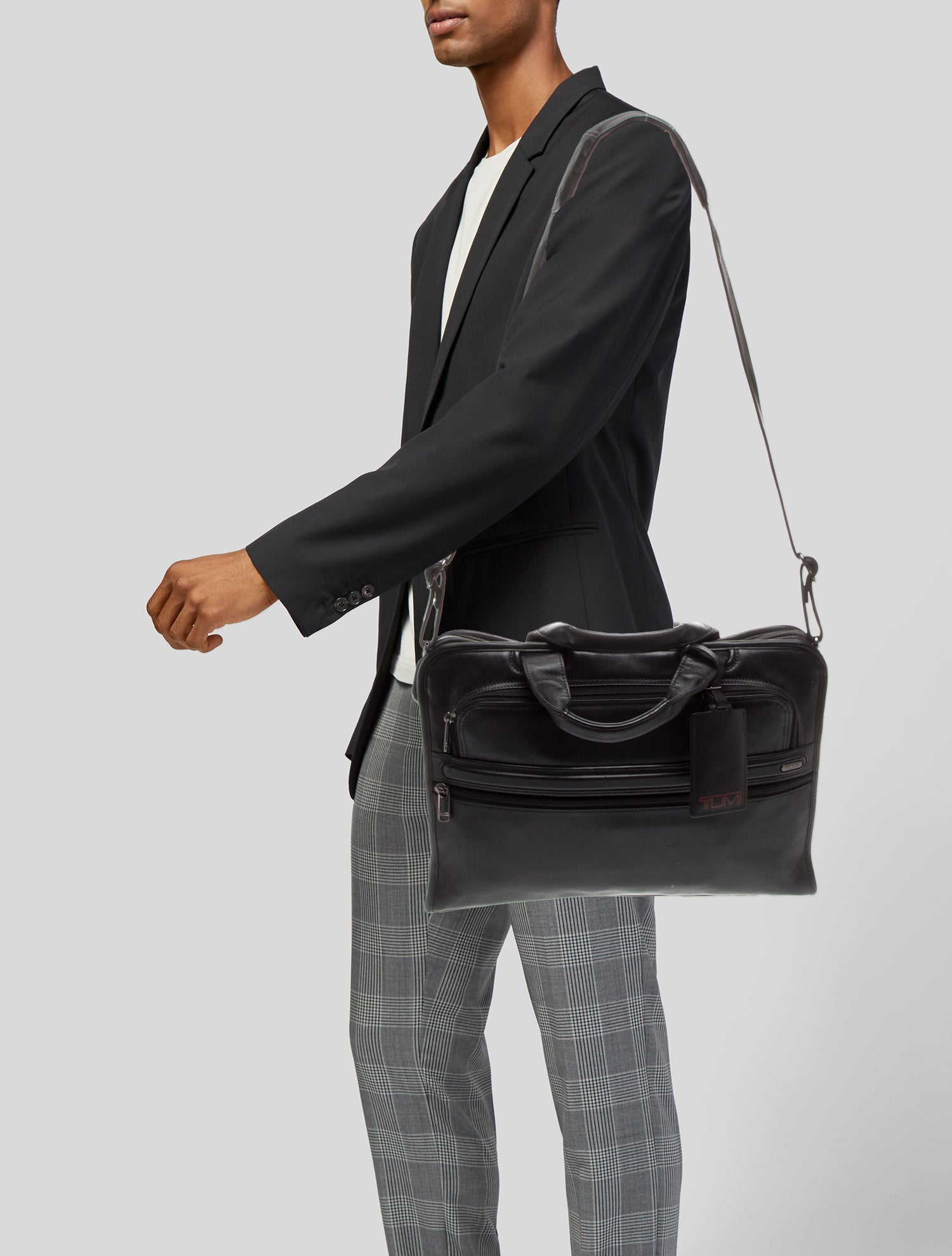 Tumi Leather Briefcase