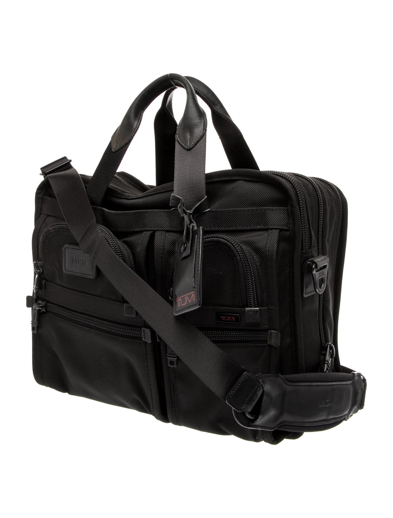 Tumi Canvas Messenger Bag