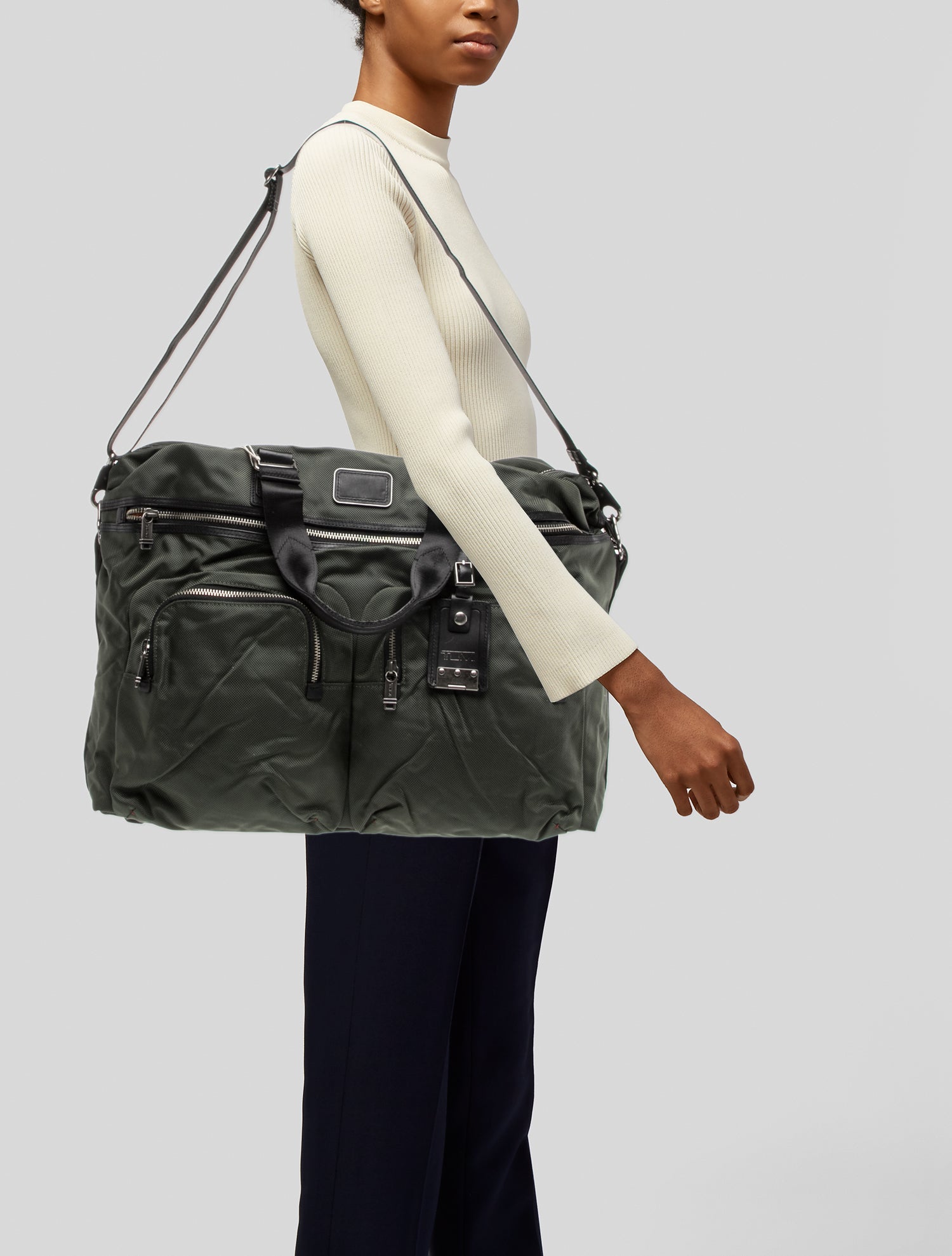 Tumi Nylon Messenger Bag