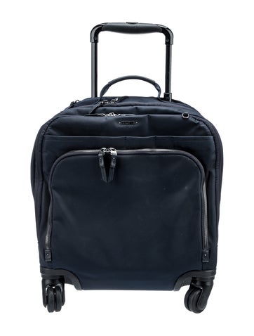 Pre-owned Tumi Nylon Suitcase In Blue