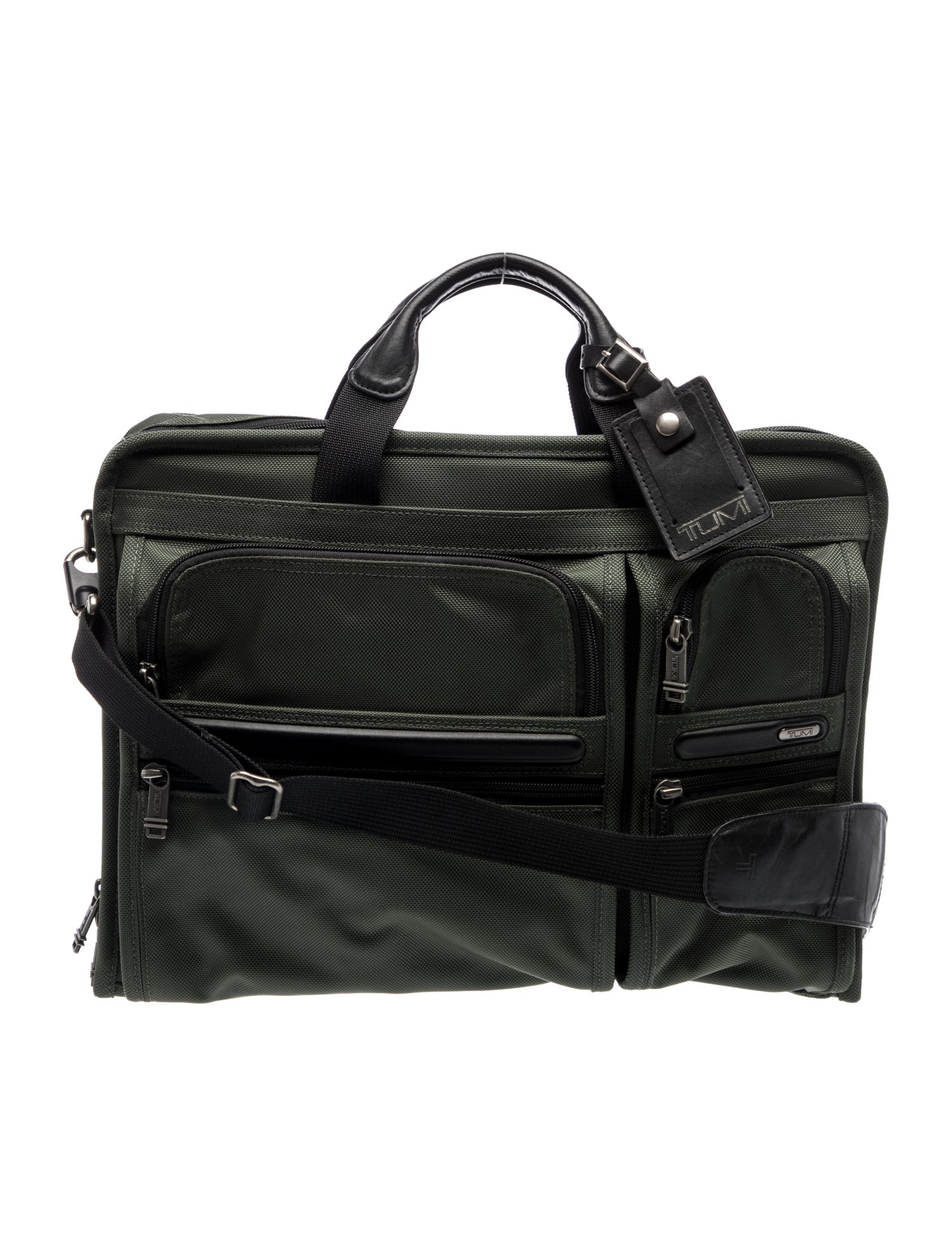 Tumi Canvas Briefcase