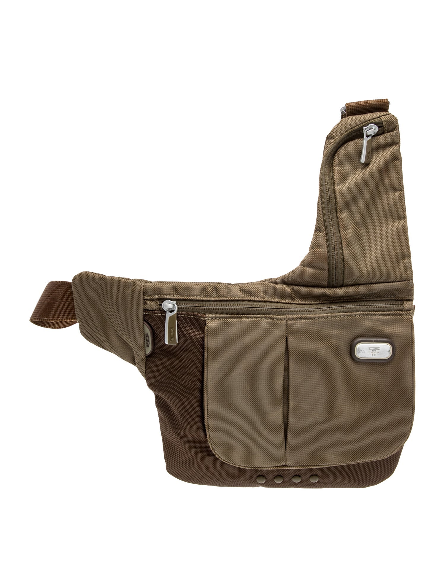 Tumi Canvas Crossbody Bag