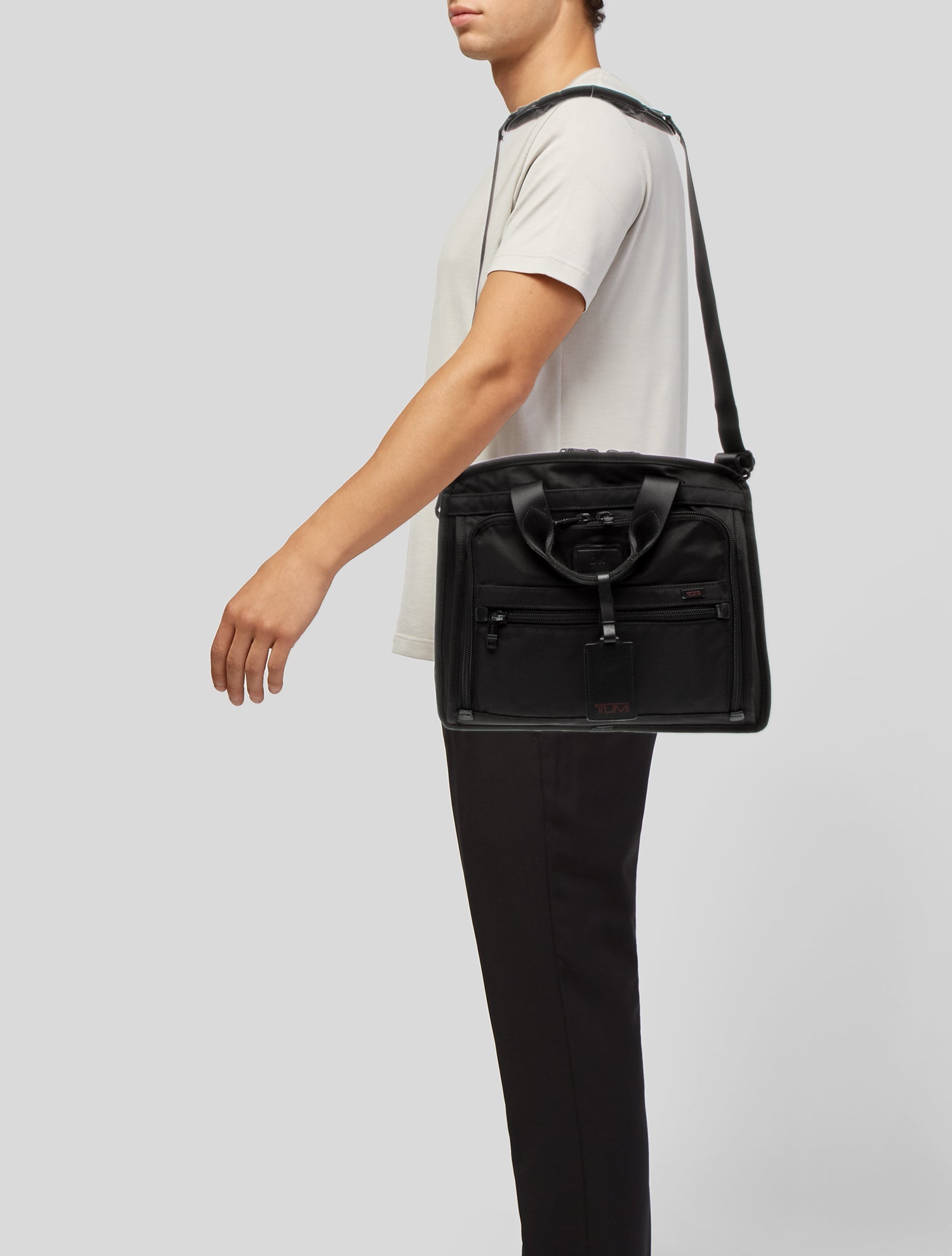 Tumi Canvas Briefcase