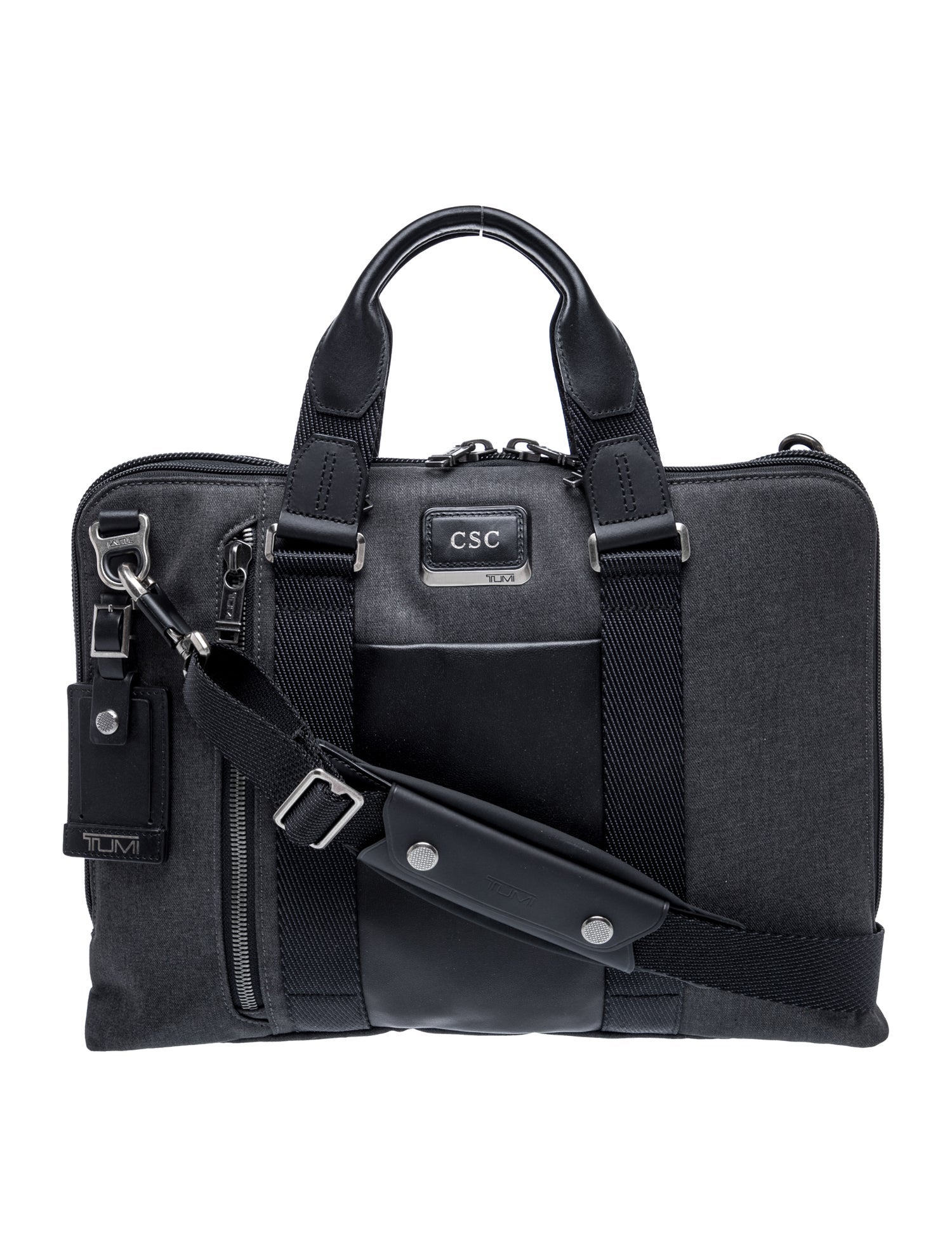 Tumi Canvas Briefcase