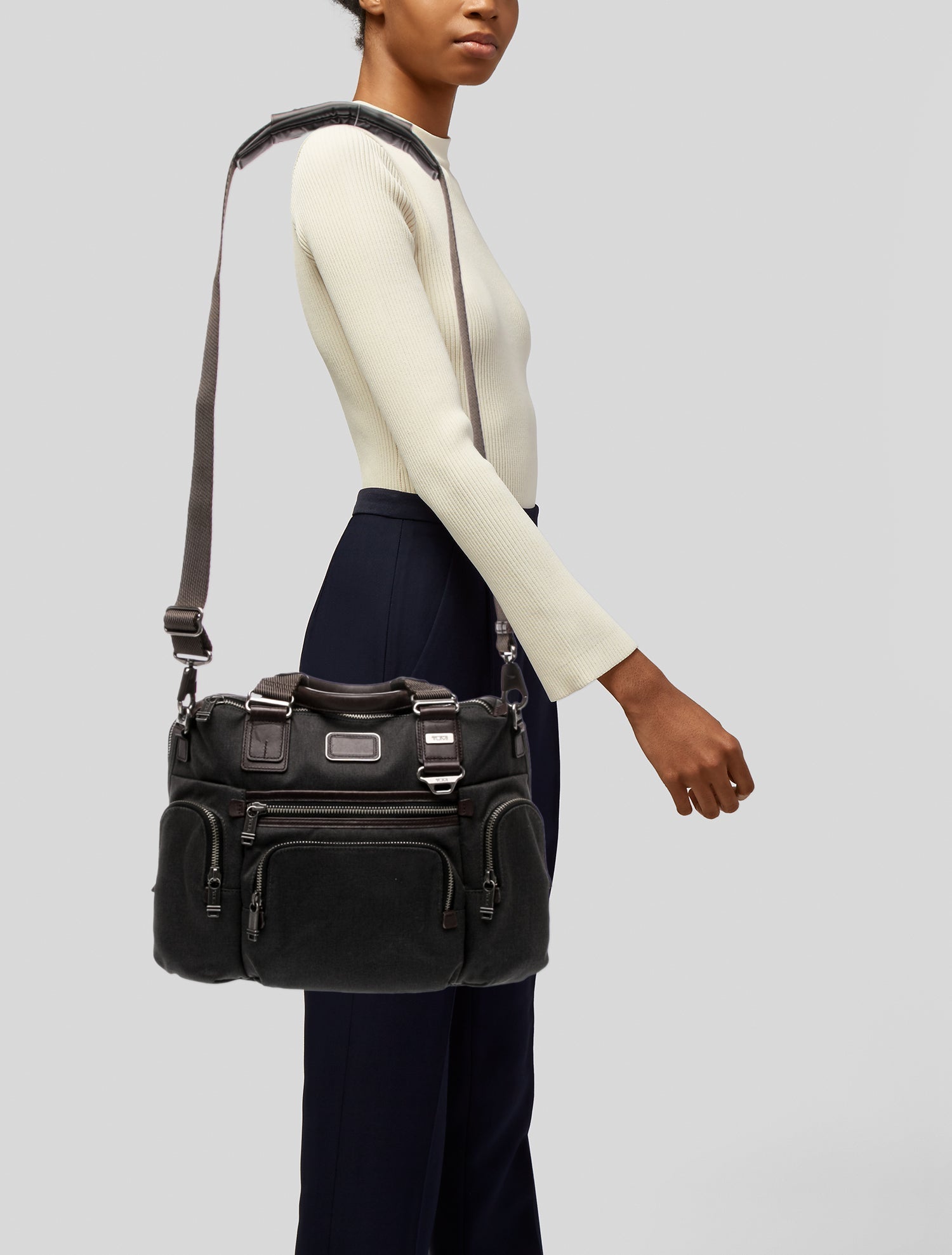 Tumi Nylon Messenger Bag