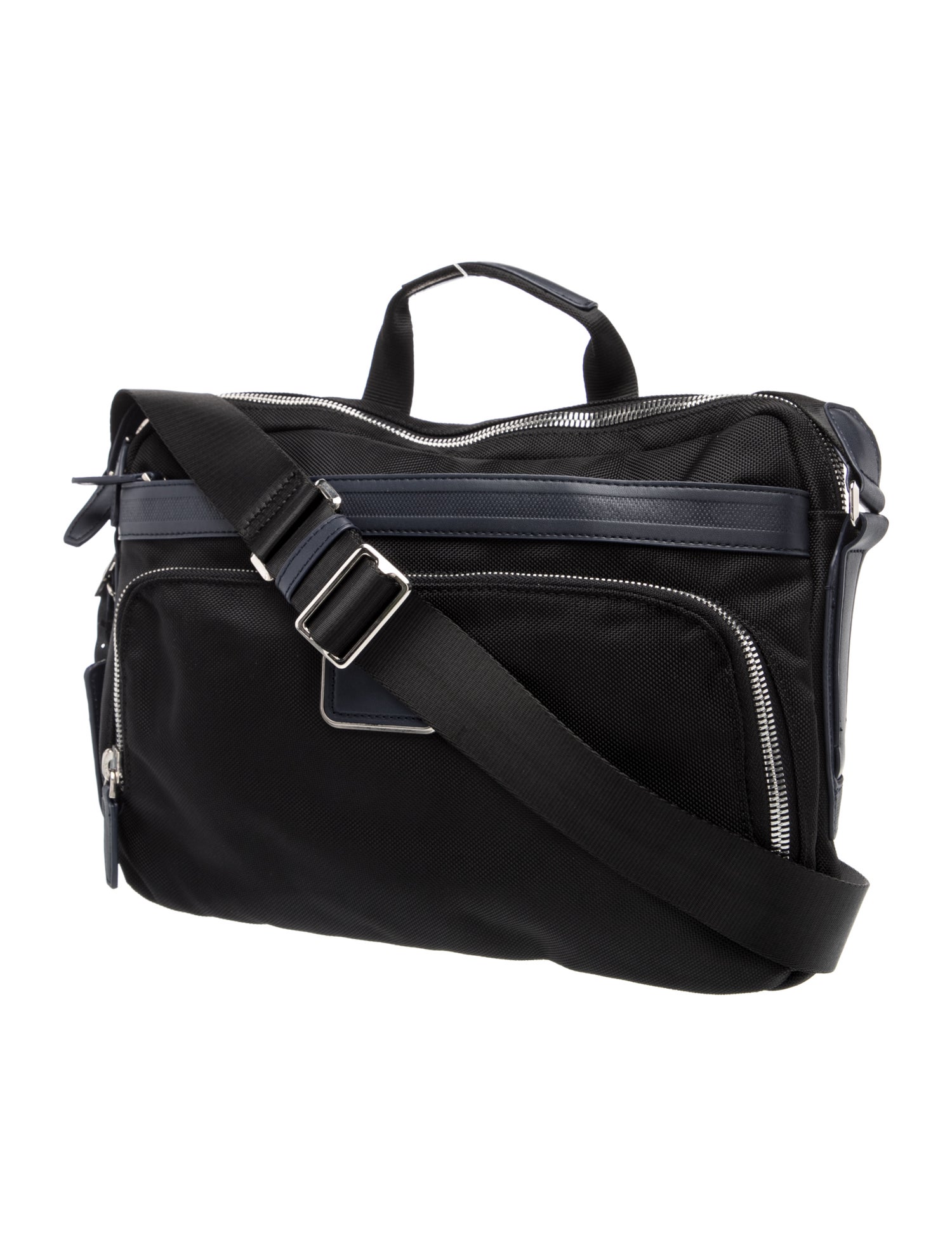 Tumi Canvas Messenger Bag