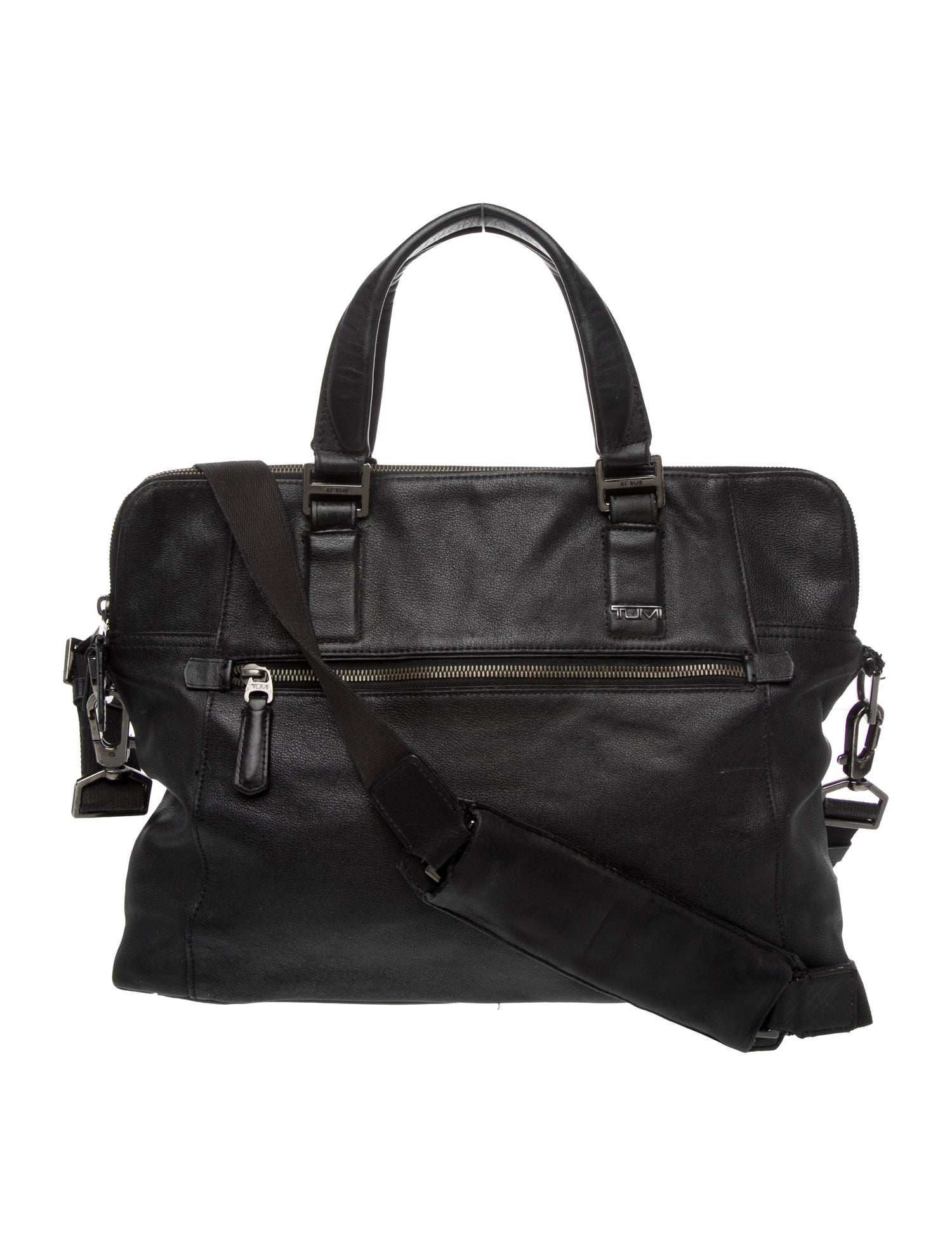 Tumi Leather Shoulder Bag