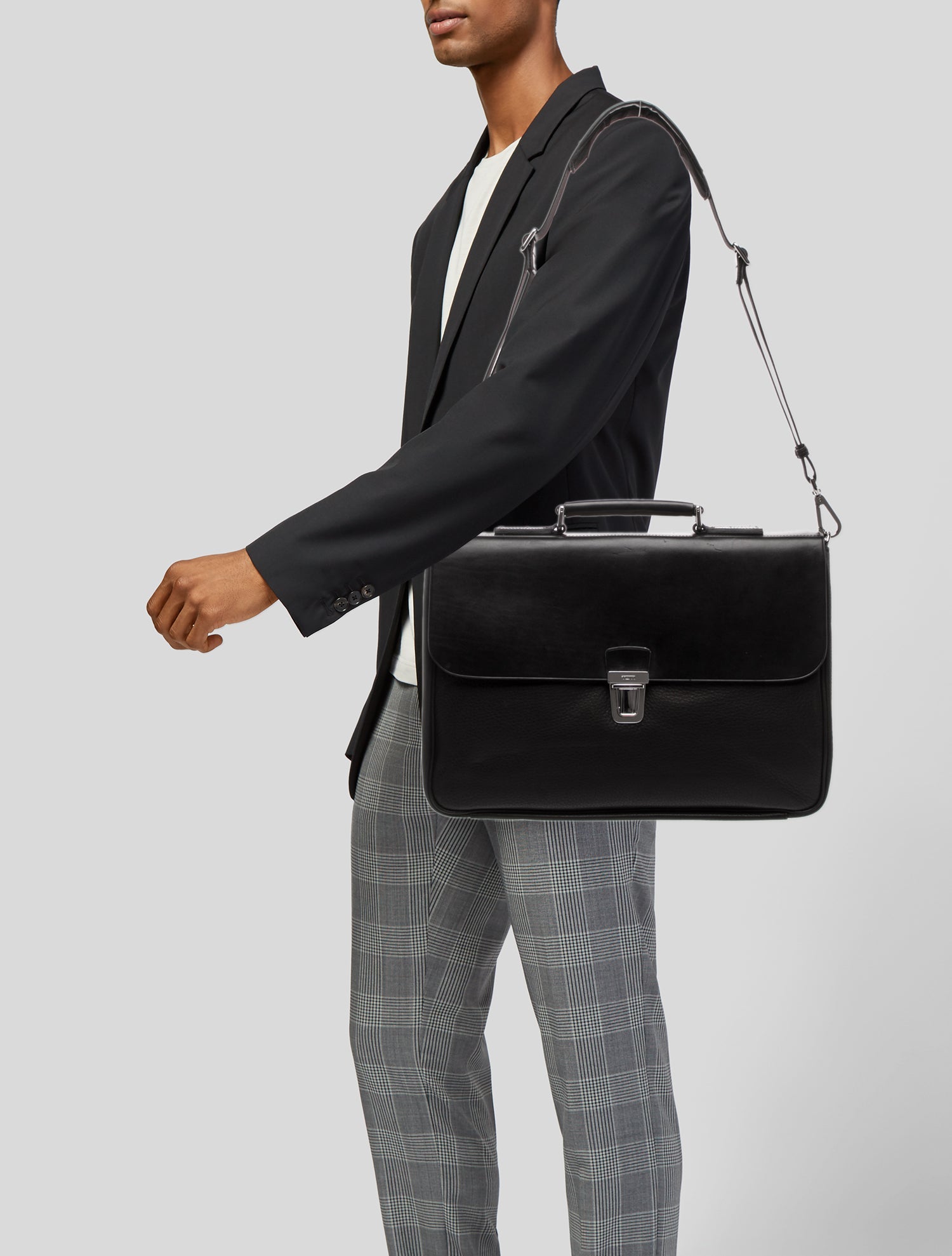 Tumi Leather Briefcase