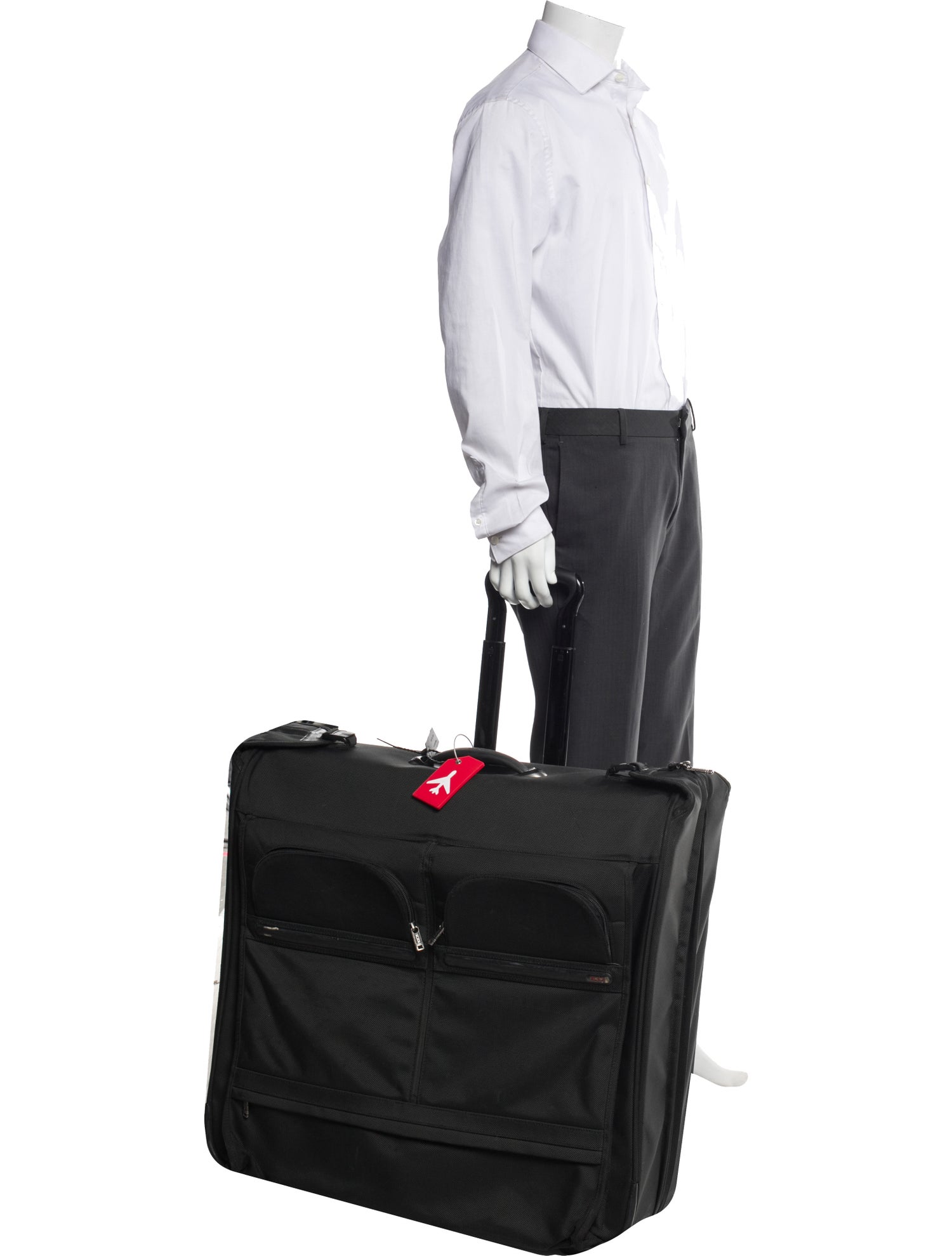 Tumi Men's black suitcase