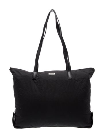 Pre-owned Tumi Nylon Weekender Bag In Black