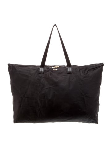 Pre-owned Tumi Nylon Tote In Black