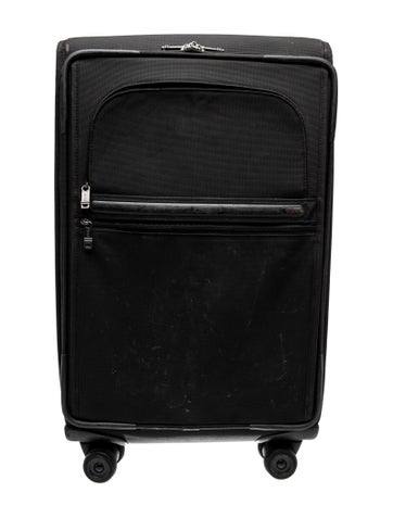 Pre-owned Tumi Solid Softside Suitcase In Black