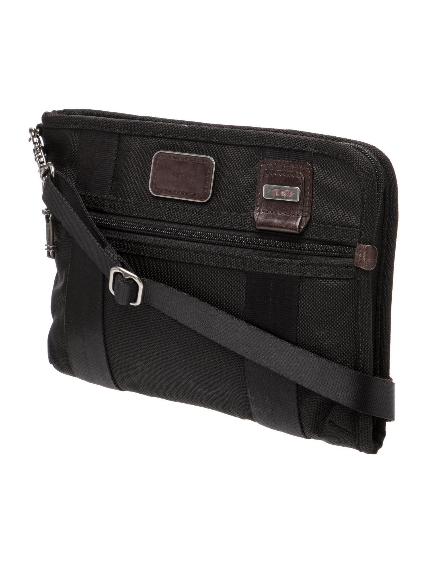 Tumi Canvas Messenger Bag