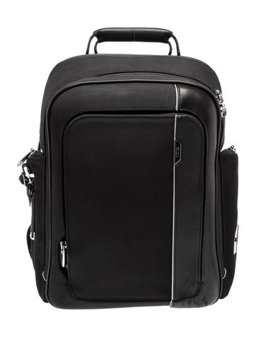 Pre-owned Tumi Nylon Suitcase In Black