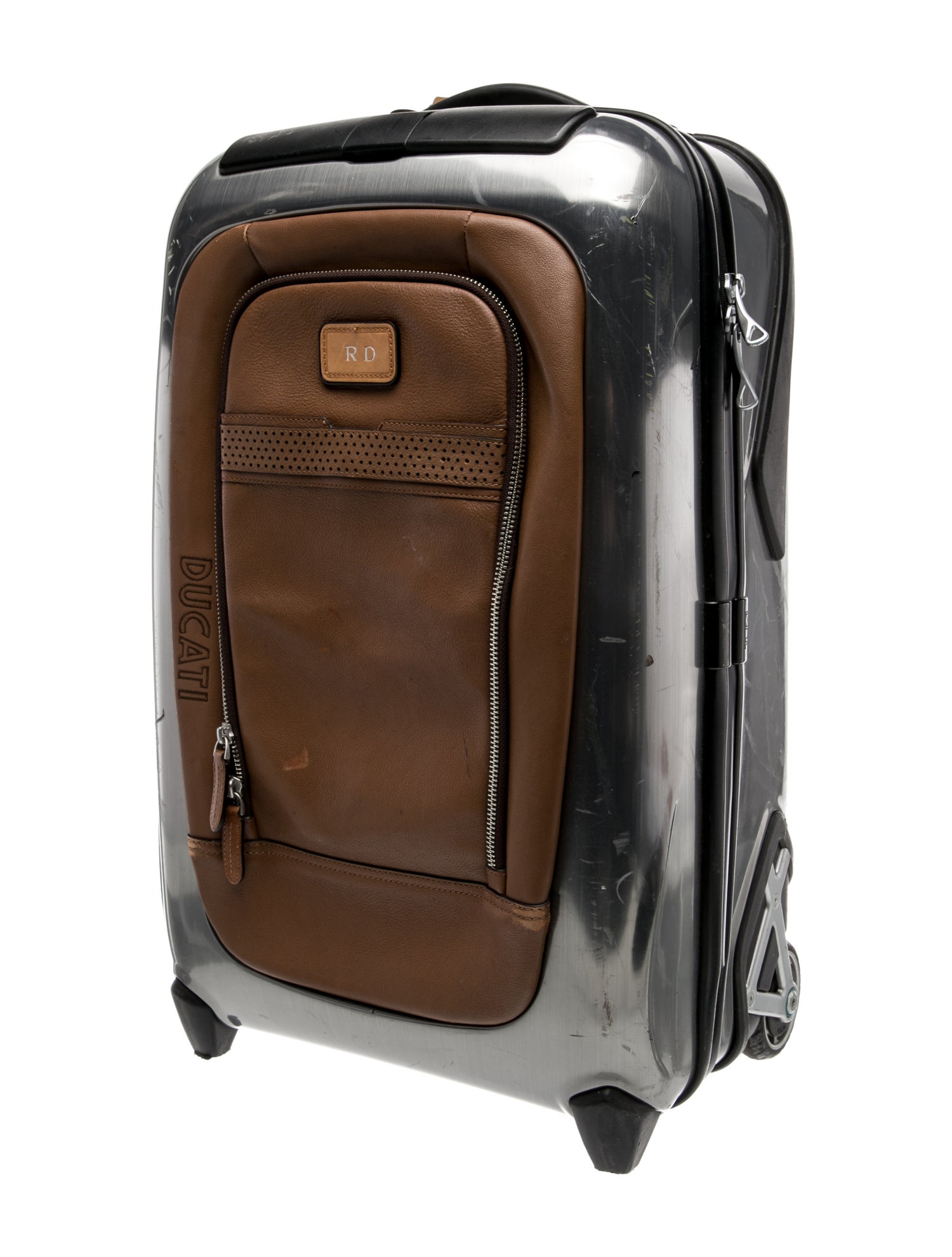 Tumi Sleek Durable Aluminum Carry on Suitcase