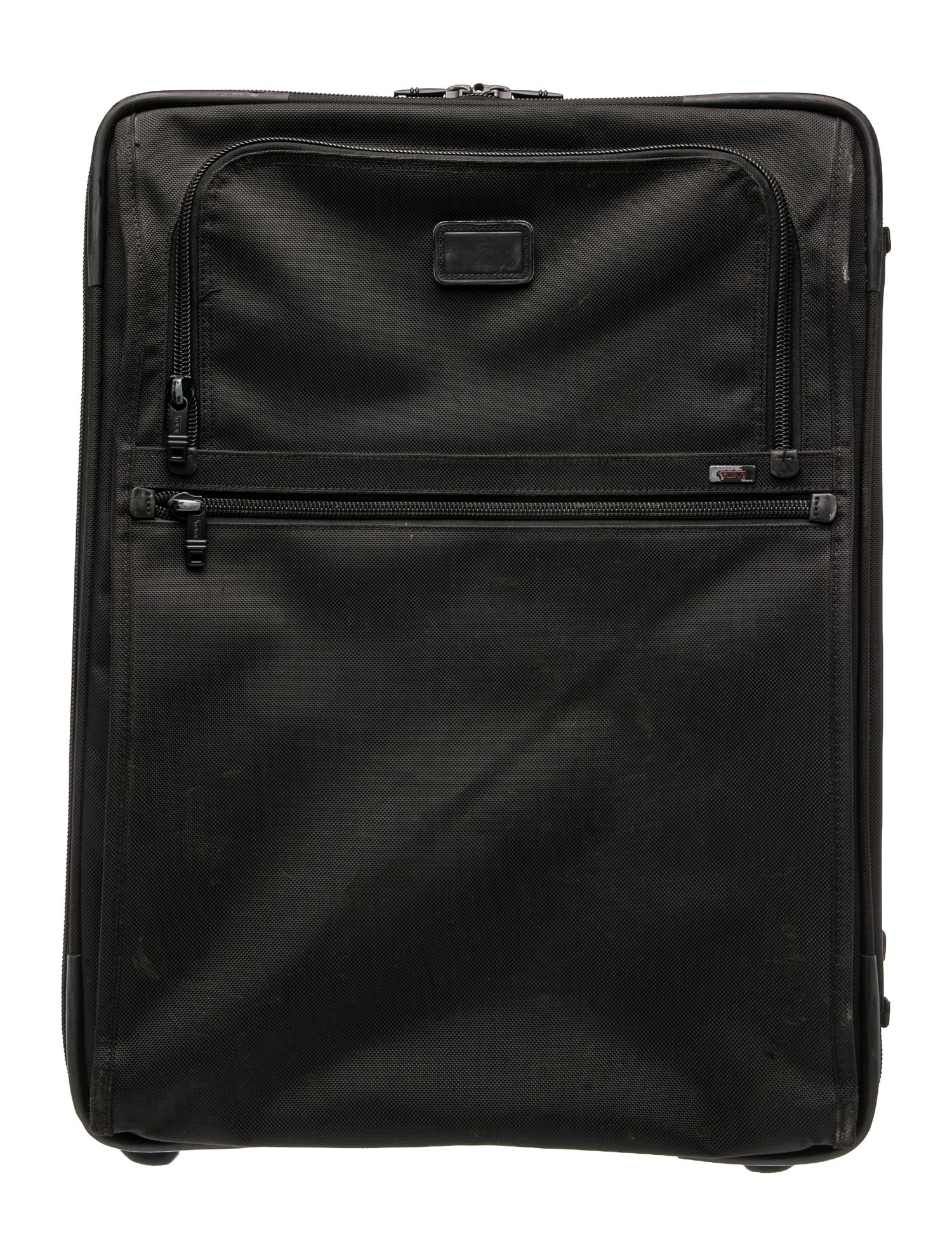 Tumi Men's black rolling suitcase