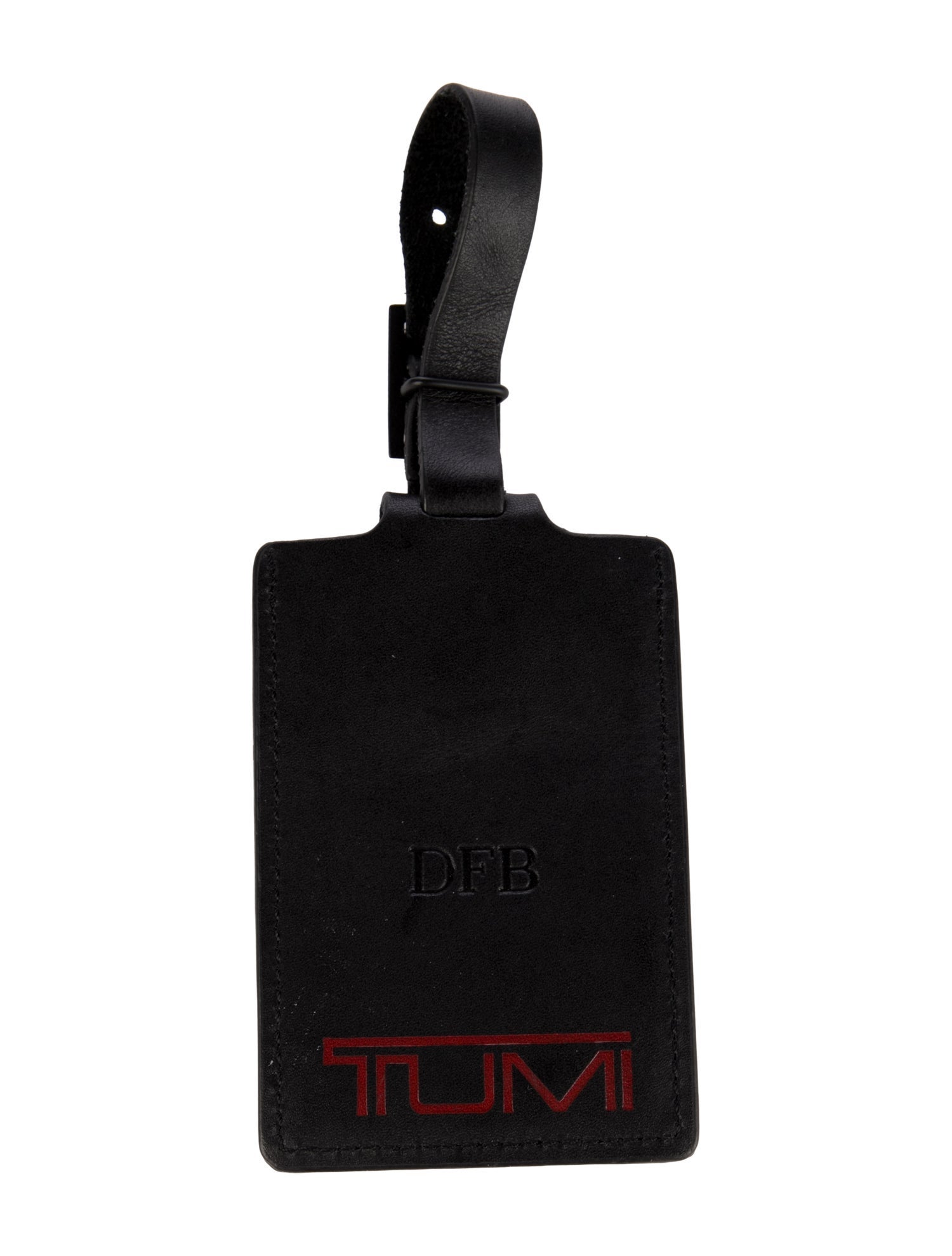 Tumi Leather Luggage Tag