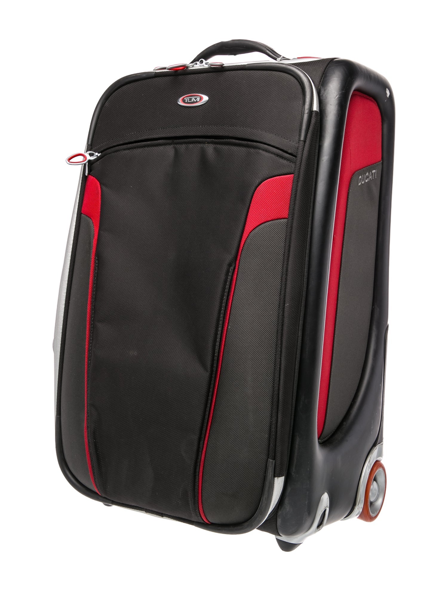 Tumi Men's multicolored rolling suitcase