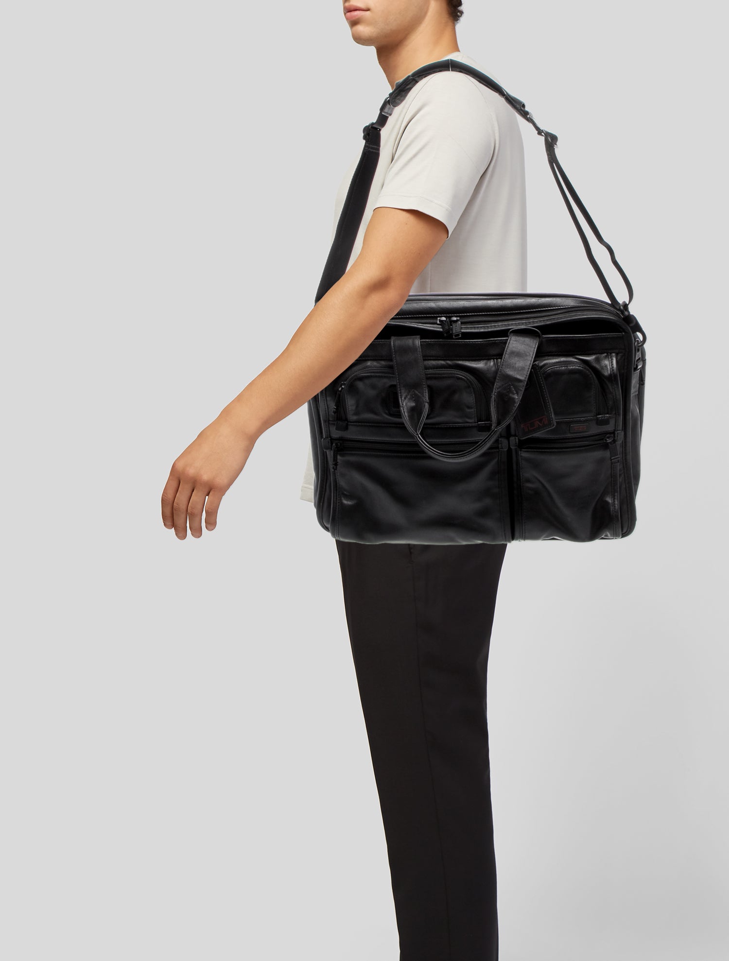 Tumi Leather Briefcase