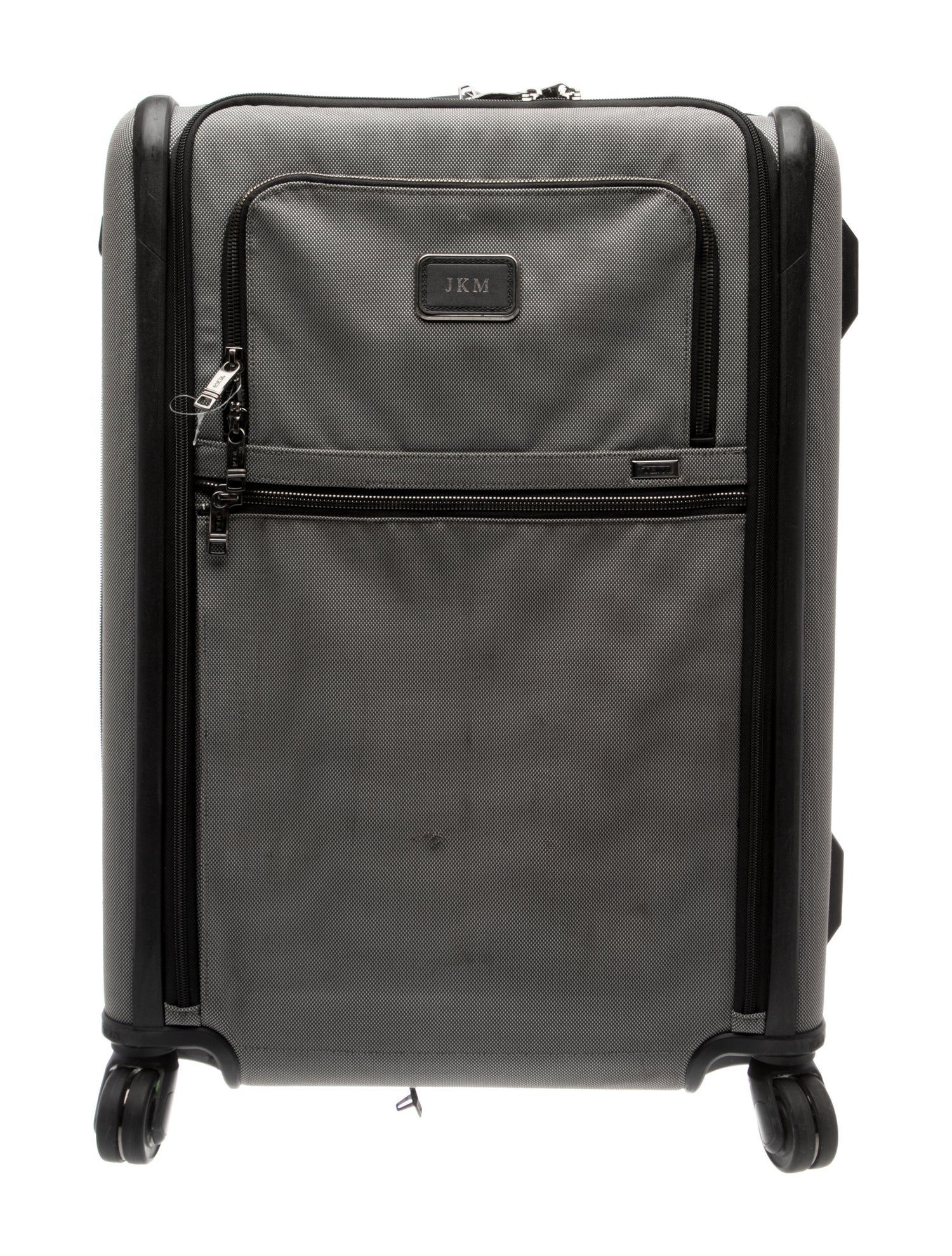 Tumi Alpha 3 International Grey Dual Access 4 Wheel Suitcase
