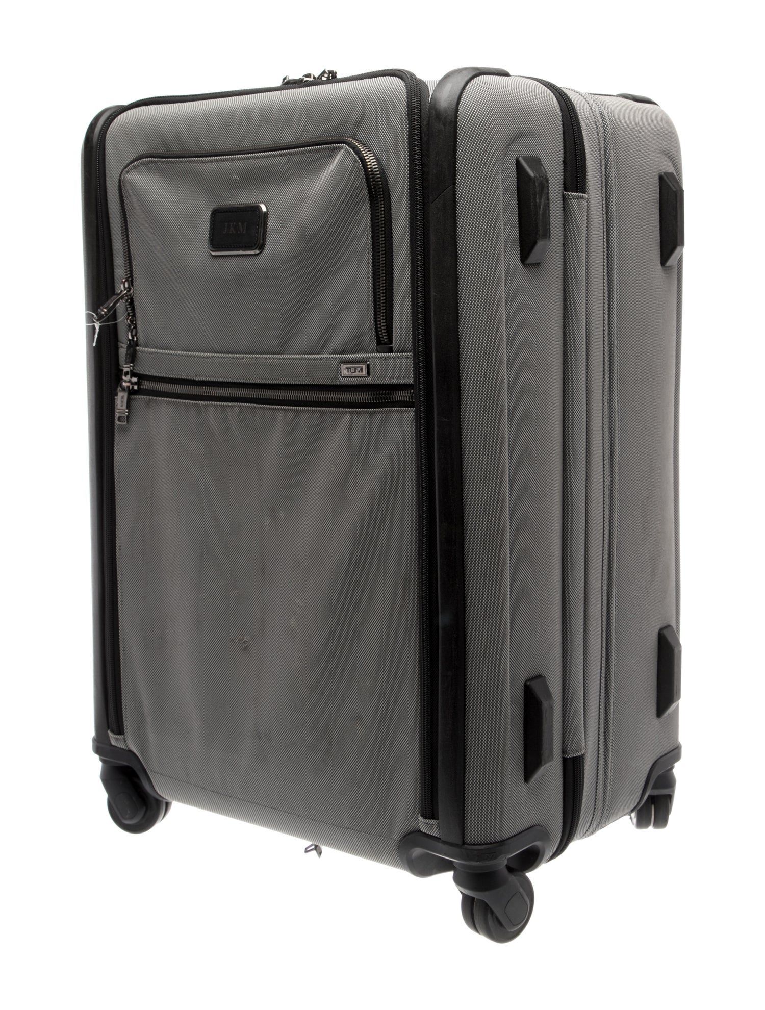 Tumi Alpha 3 International Grey Dual Access 4 Wheel Suitcase