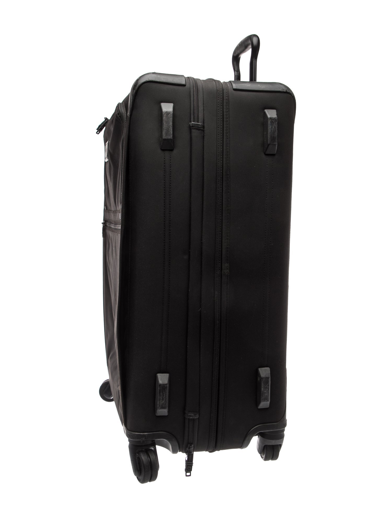 Tumi Alpha 2 Durable Ballistic Black Nylon Check In Suitcase