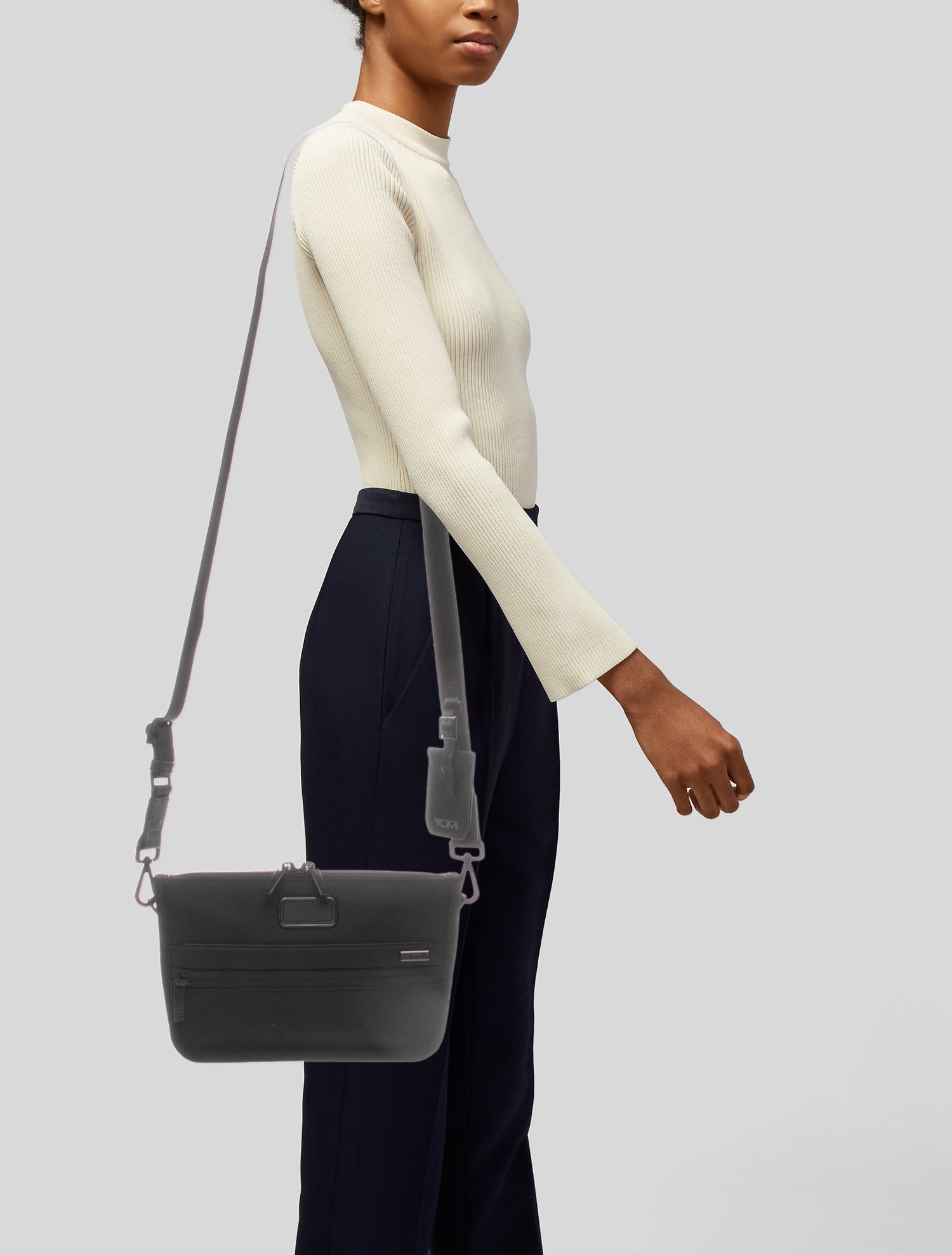 Tumi Canvas Messenger Bag