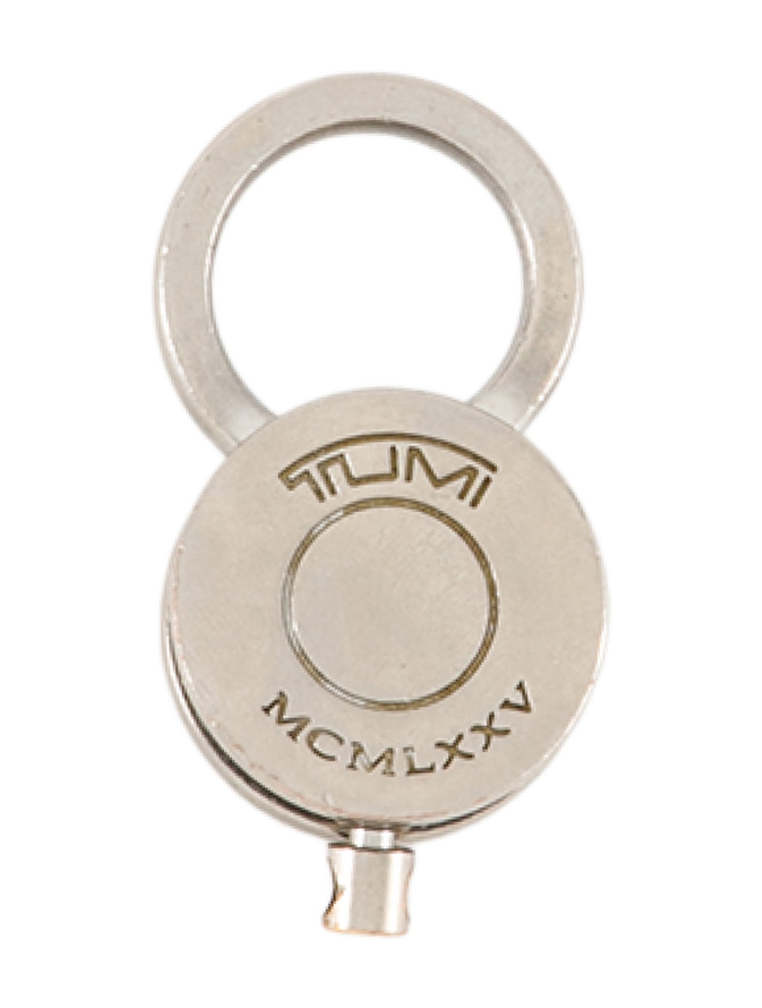 Tumi Silver Tone Stylized Pendant