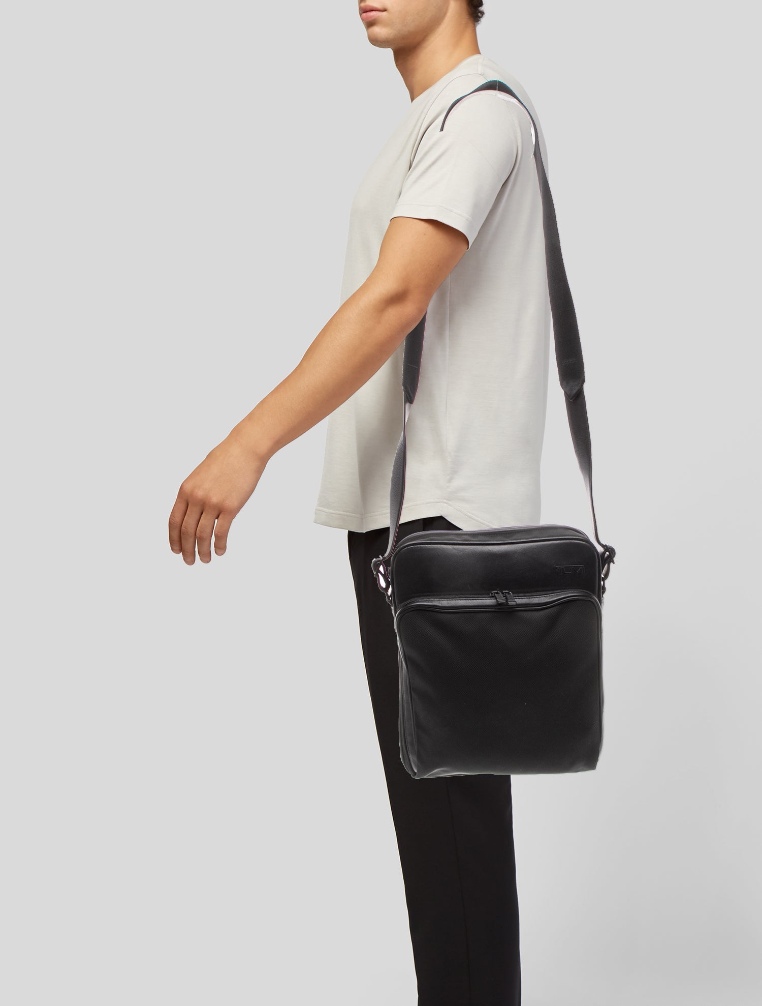 Tumi Canvas Messenger Bag