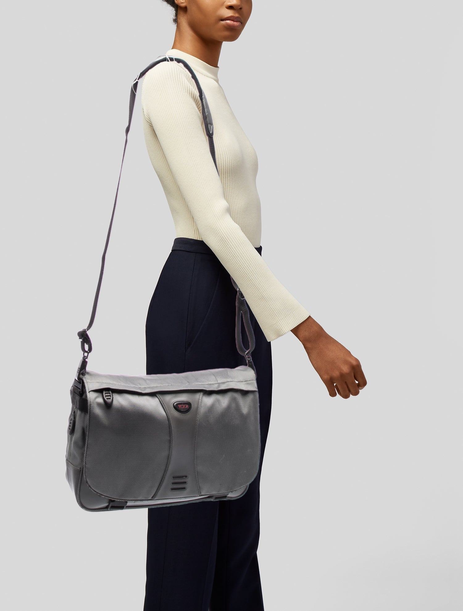 Tumi Nylon Messenger Bag