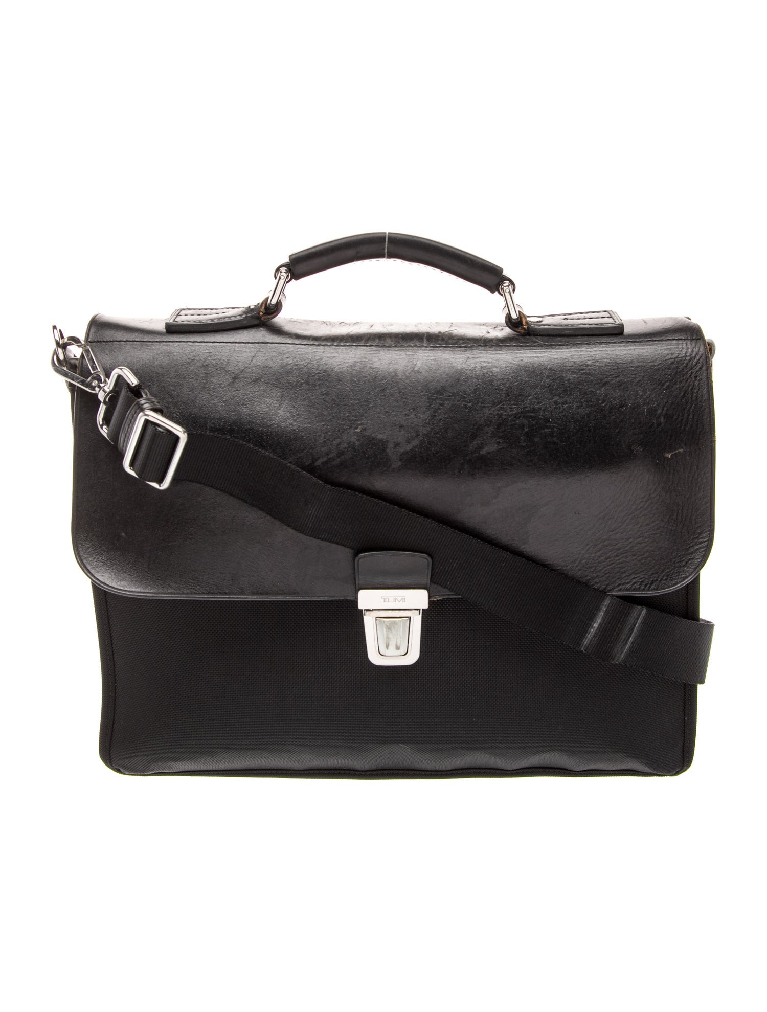Tumi Leather Briefcase