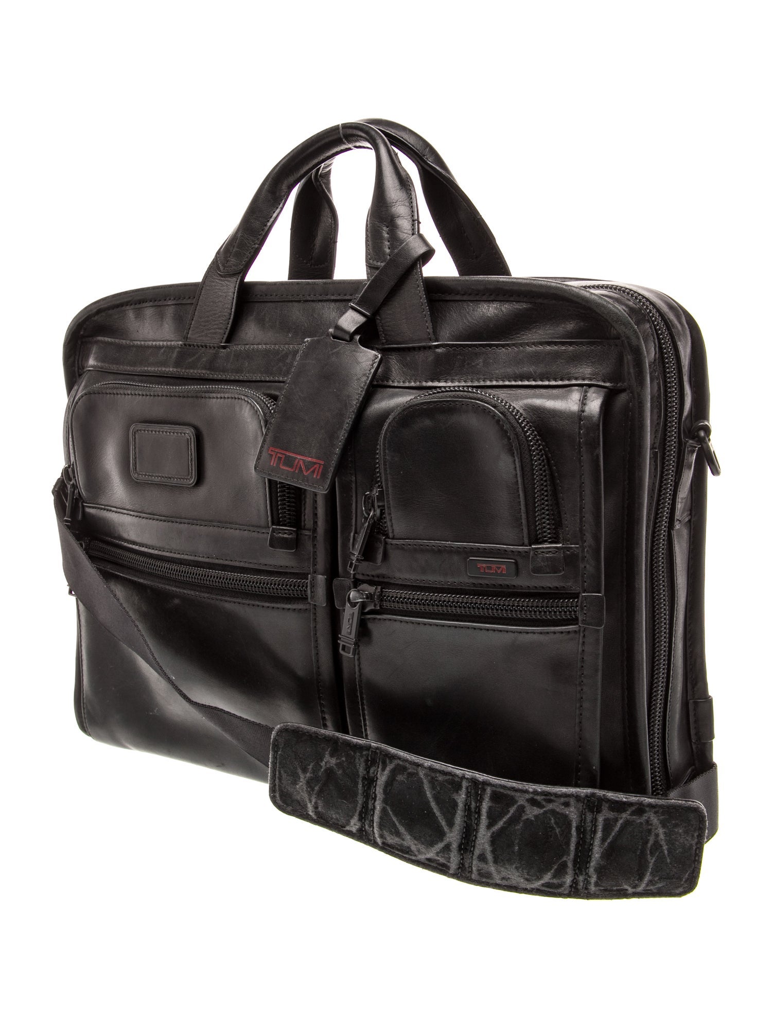 Tumi Leather Briefcase