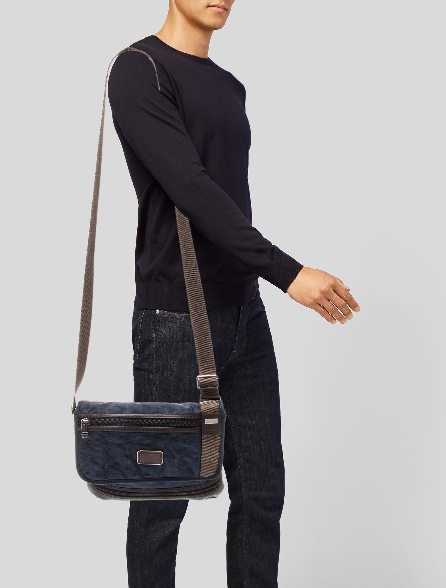 Tumi Nylon Messenger Bag