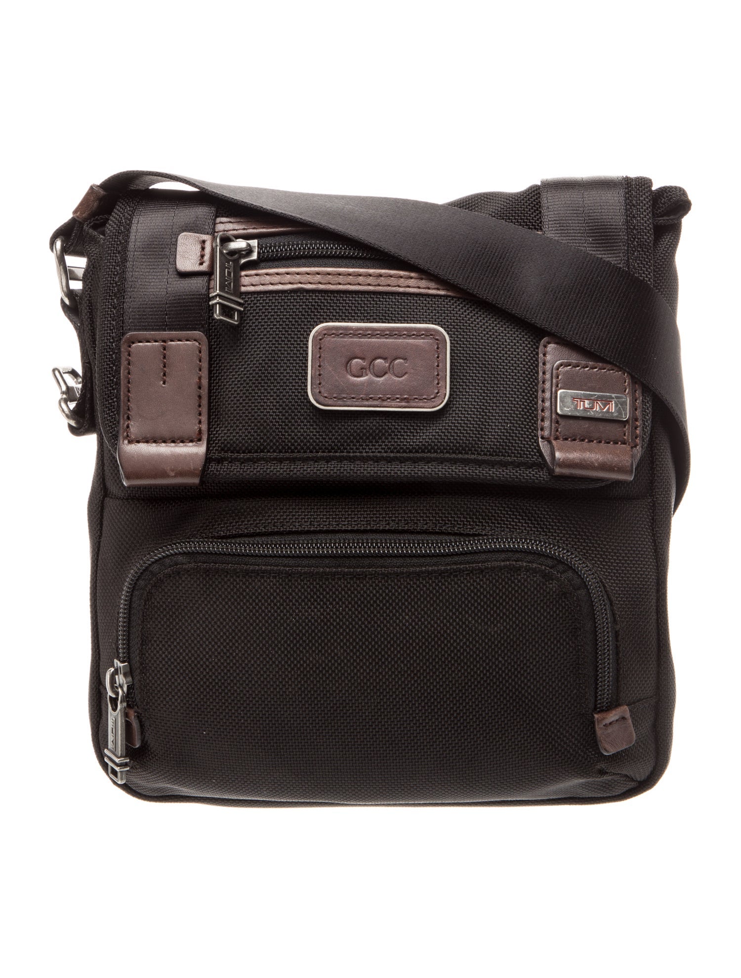 Tumi Canvas Messenger Bag