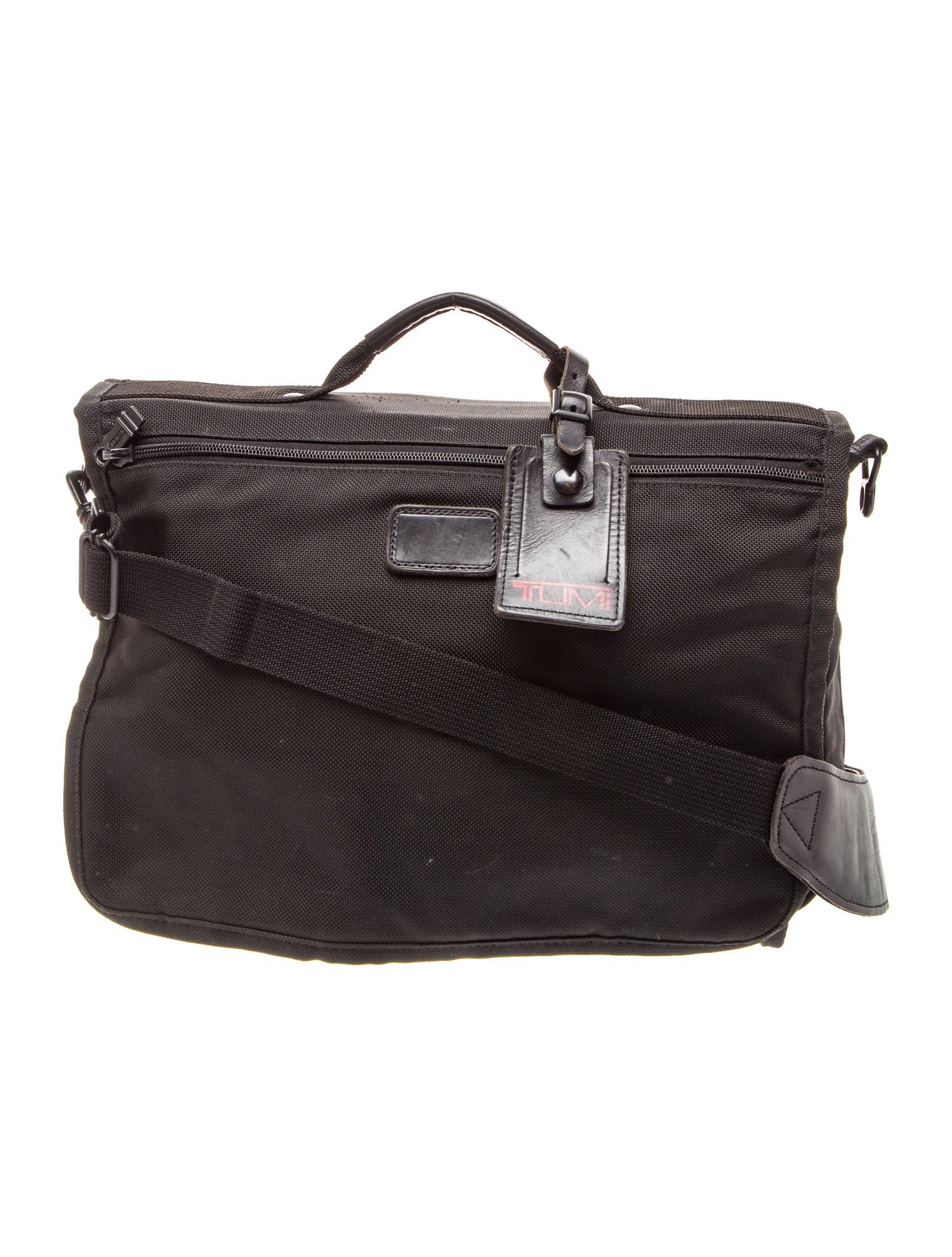 Tumi Canvas Messenger Bag