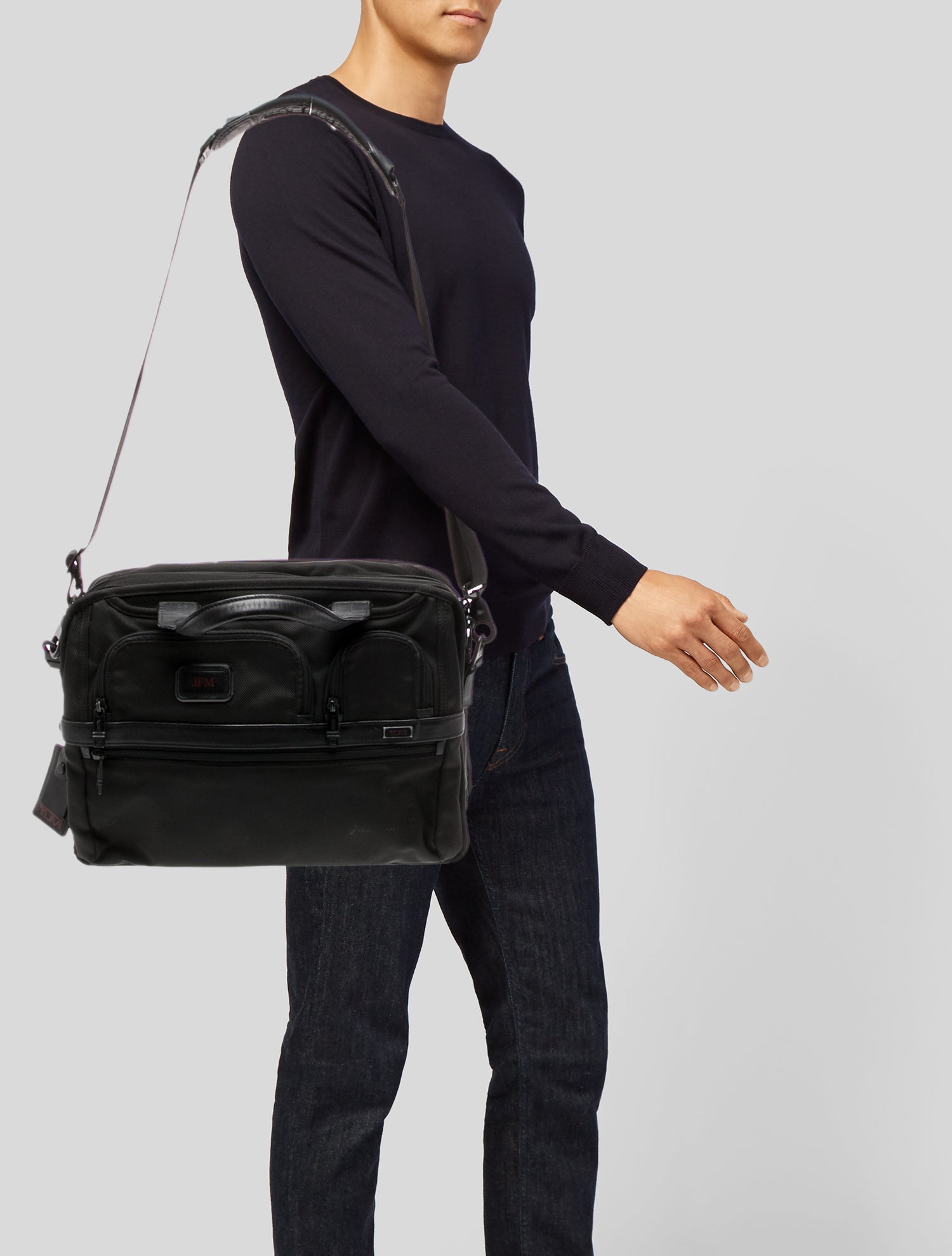 Tumi Nylon Messenger Bag