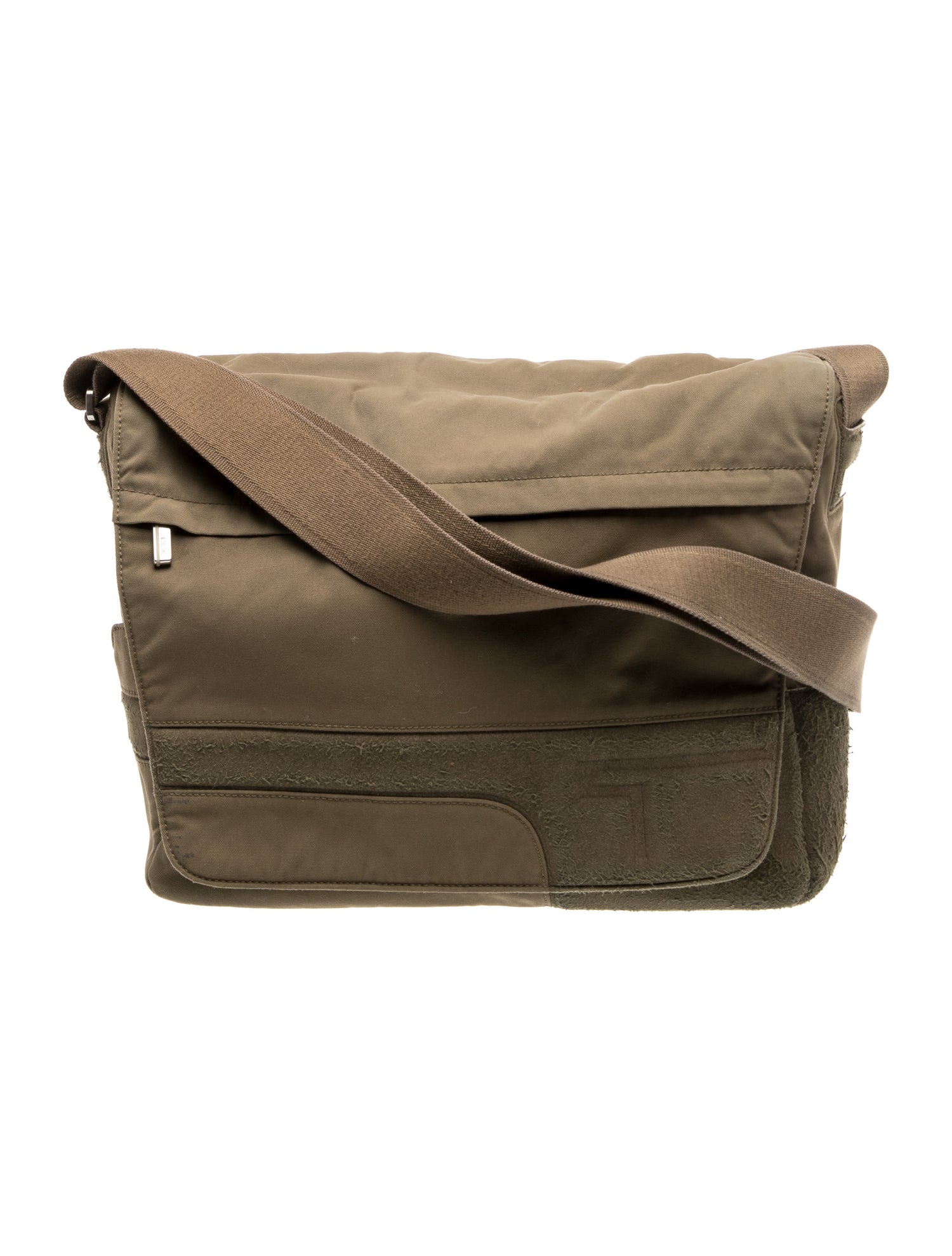 Tumi Canvas Messenger Bag