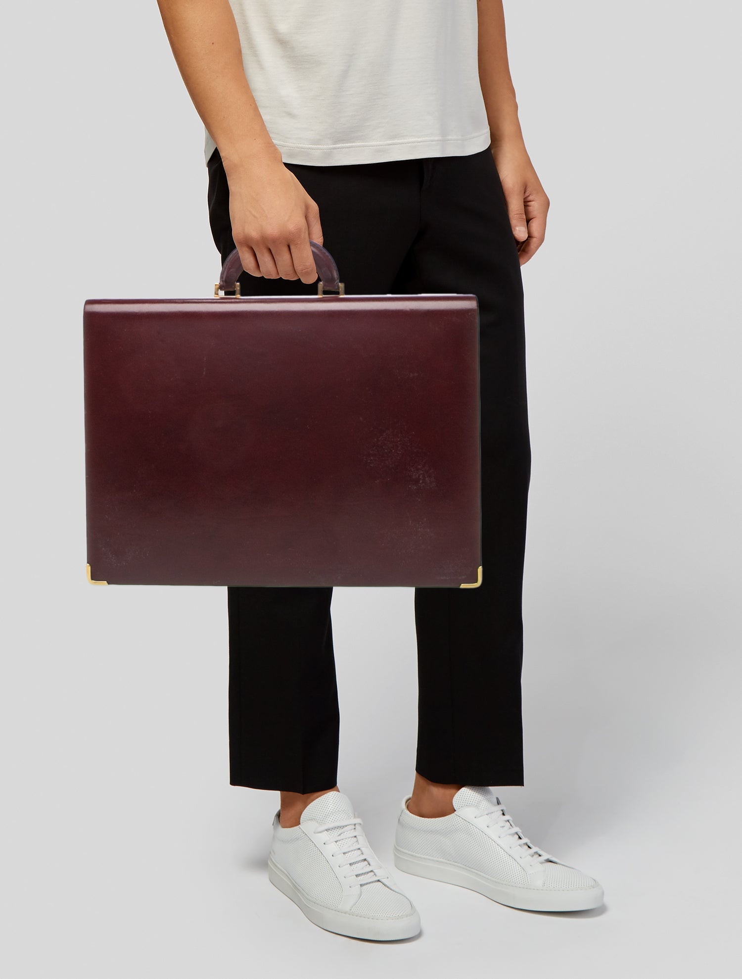 Tumi Leather Briefcase