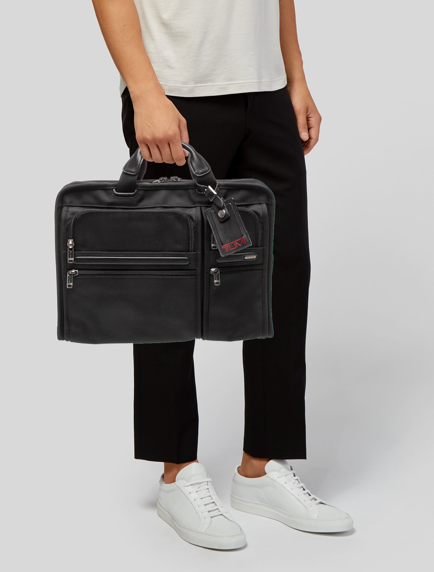 Tumi Canvas Briefcase