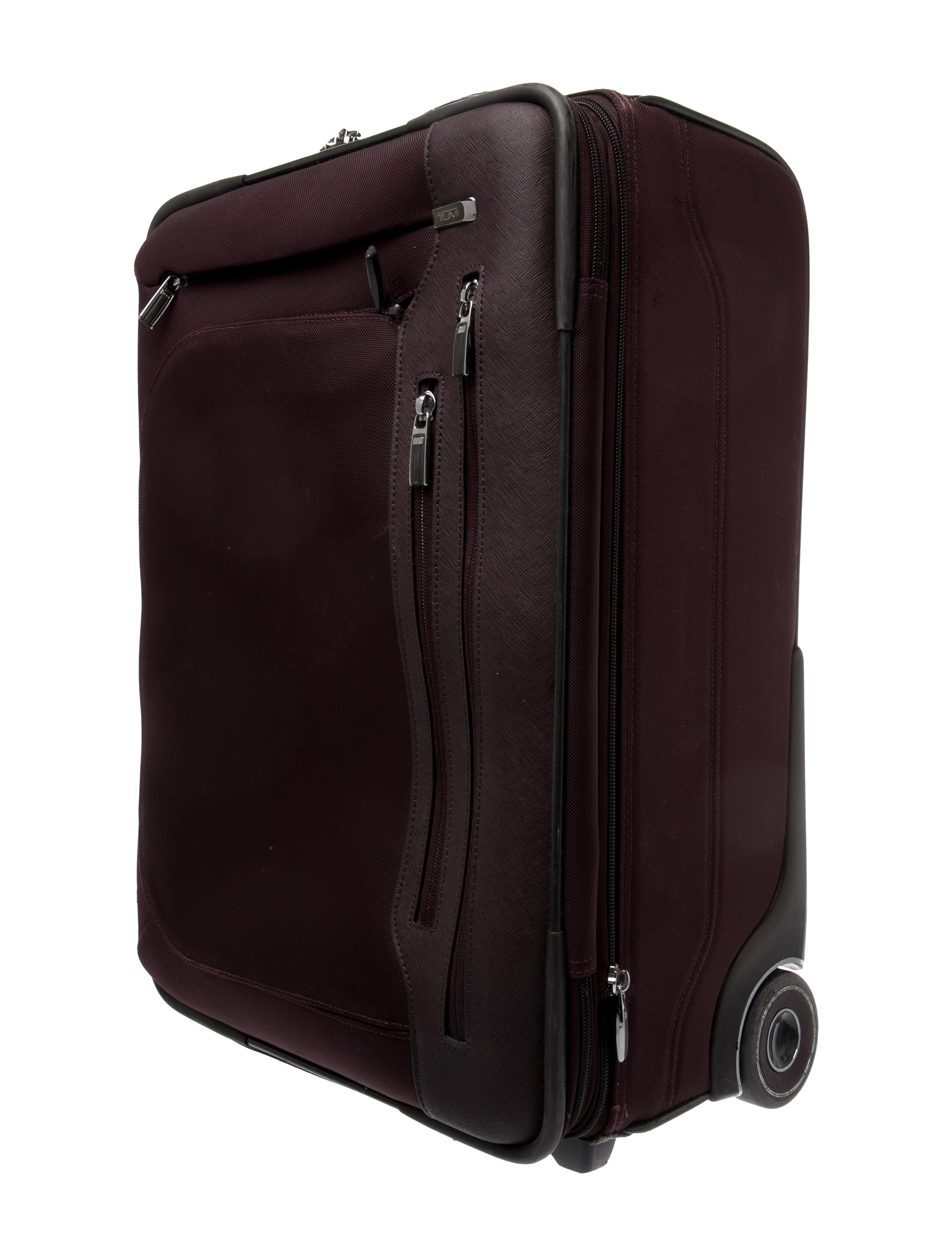 Tumi Men's Canvas Logo Arrive De Gaulle International Carry-On Luggage
