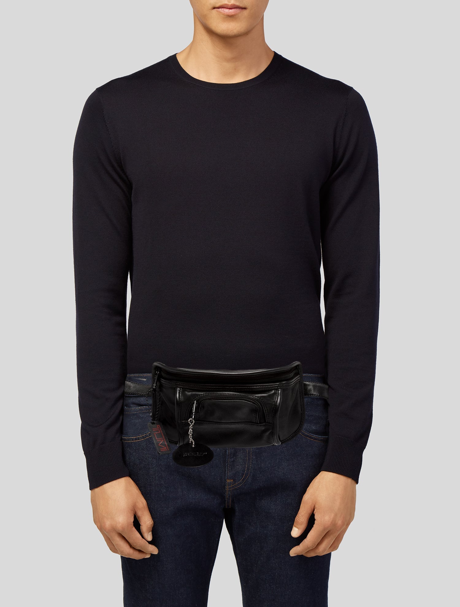 Tumi Leather Belt Bag