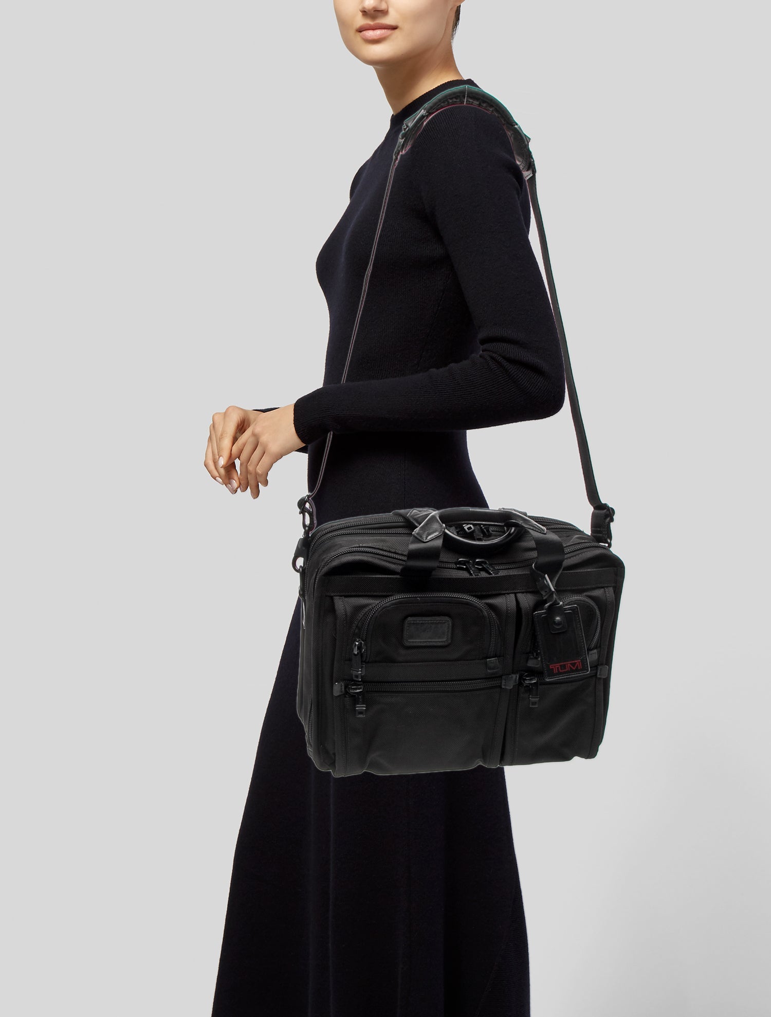 Tumi Nylon Messenger Bag