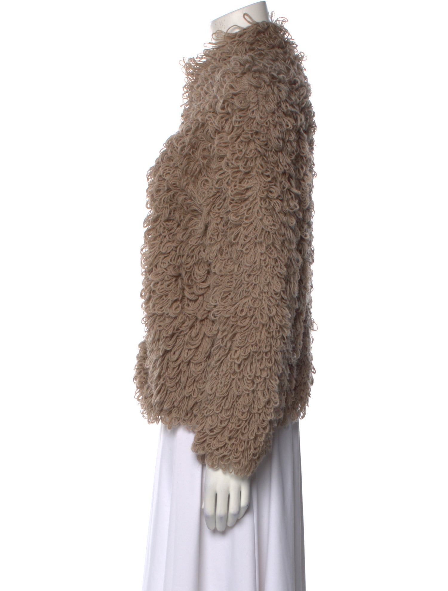 Tom Scott Baby Alpaca Mock Neck Sweater