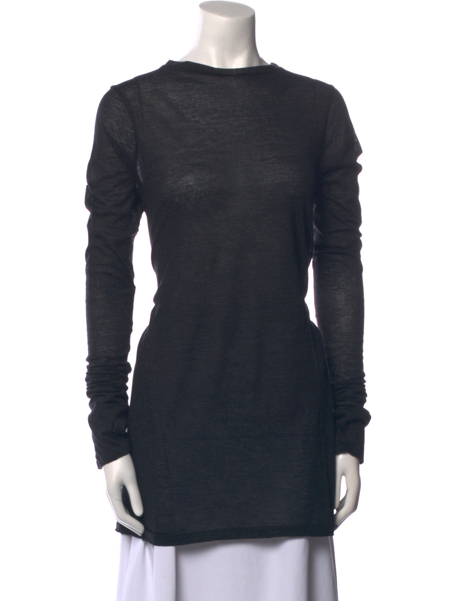 Tom Scott Cashmere Bateau Neckline Sweater