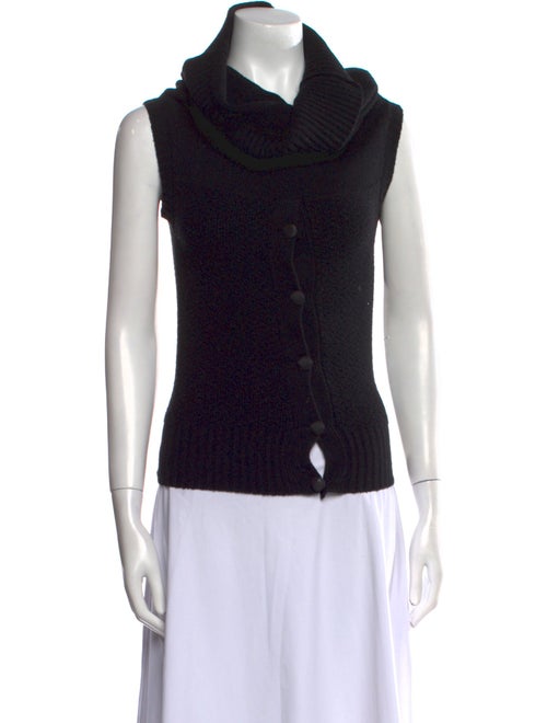 Tom Scott Wool Cowl Neck Sweater